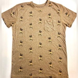 NWOT ADORABLE PUG SHIRT